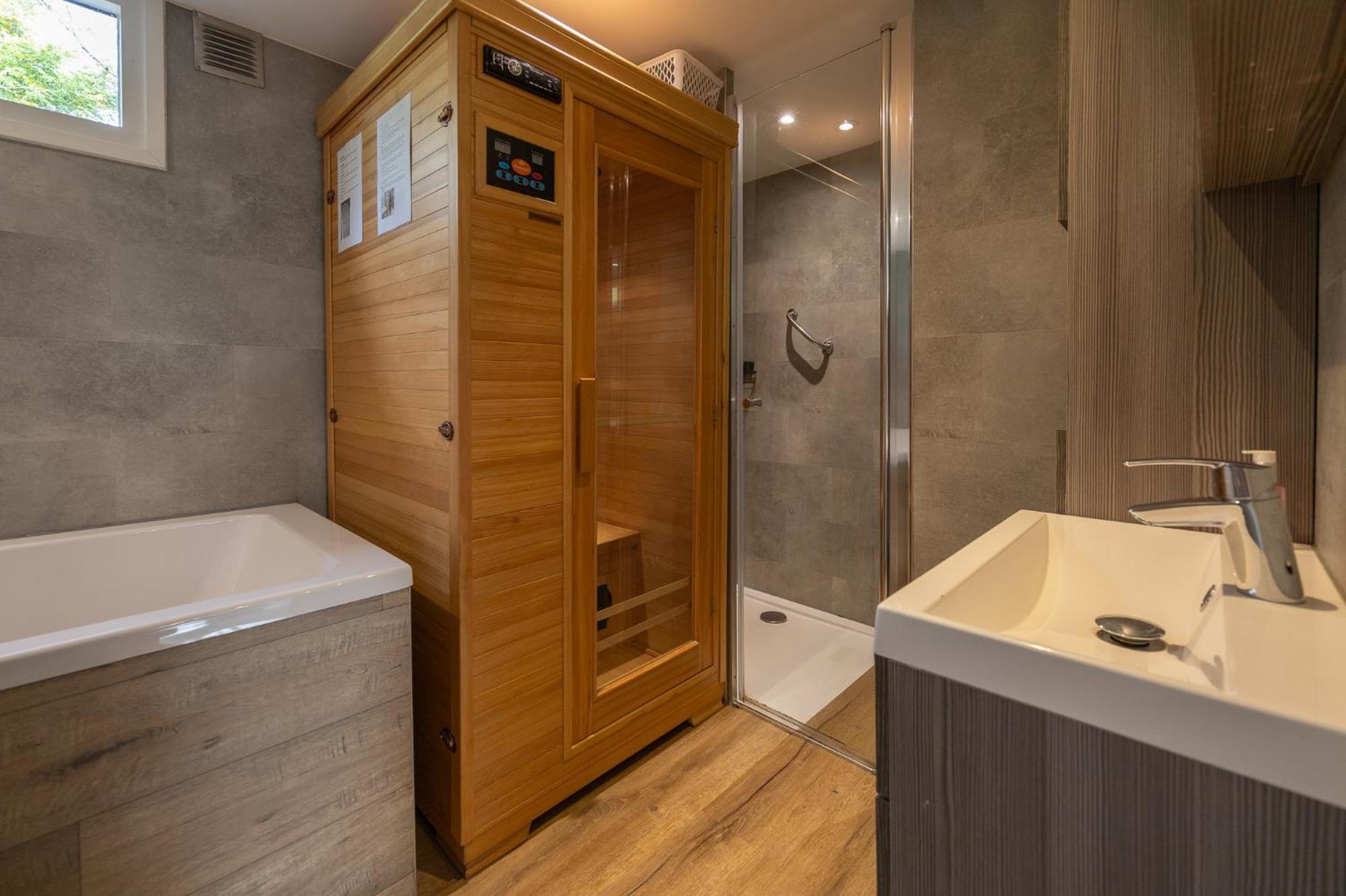 Vakantiehuis Veluws Genieten Met Whirlpool En Sauna Doornspijk Eksteriør bilde